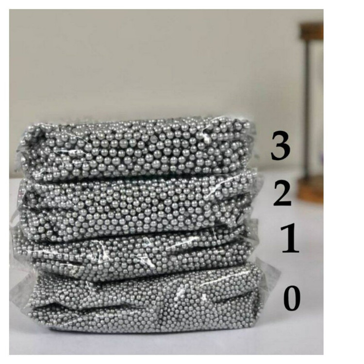 مروارید تزیینی نقره ای بسته ی 250 گرمی