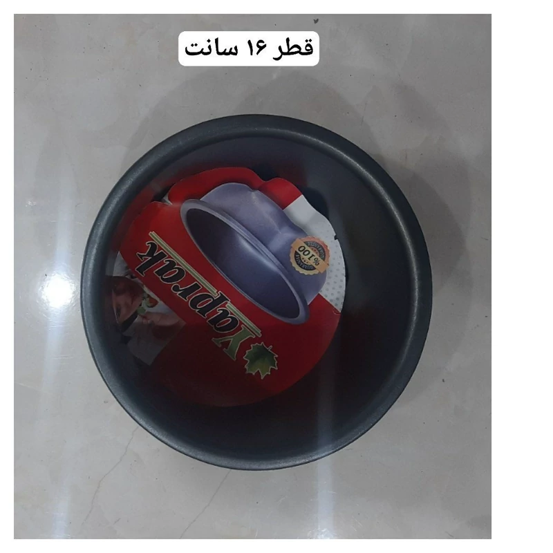 قالب تفلون گرد ساده 16 سانت yaprak